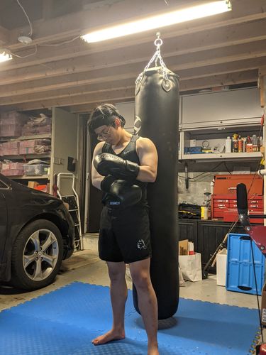 Customer photo review of LEGACY HYBRID SHORTS