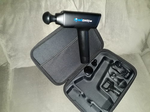 Customer photo review of Achedaway Pro Percussion and Vibration Massager (Black)