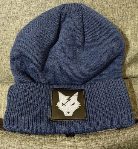 Customer photo review of Navy Blue Beanie