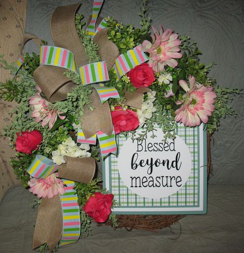 Customer photo review of Blessed Grapevine Wreath Kit WK-017