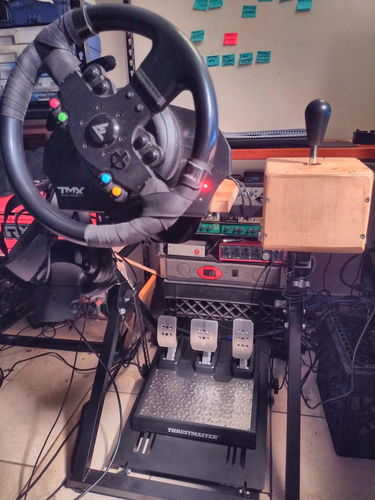 Customer photo review of APEX Steering Wheel Stand