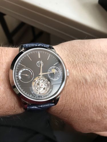 Customer photo review of ERA Notus - Elegant Dress Watch With In-House ERA-006 Automatic Tourbillon Movement