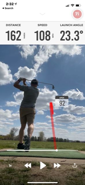 Customer photo review of Rapsodo Mobile Golf Launch Monitor