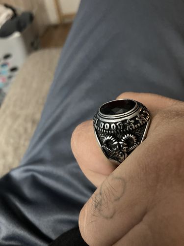 Customer photo review of TOTEM GEMSTONE RING