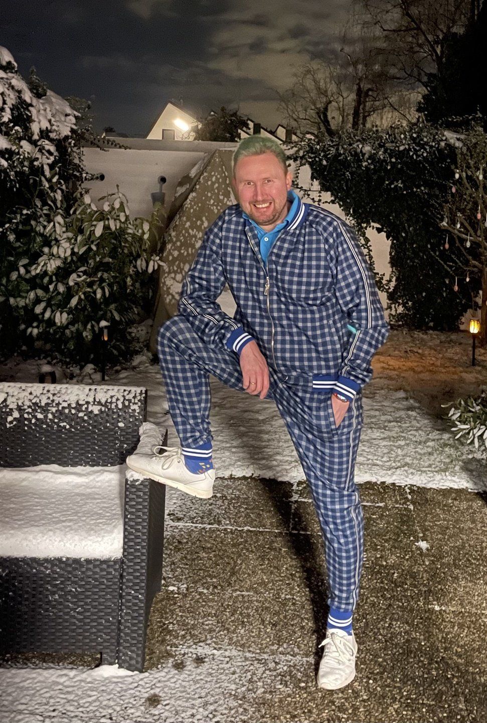 Customer photo review of TheMrTailor™ Gentlemen Tracksuit