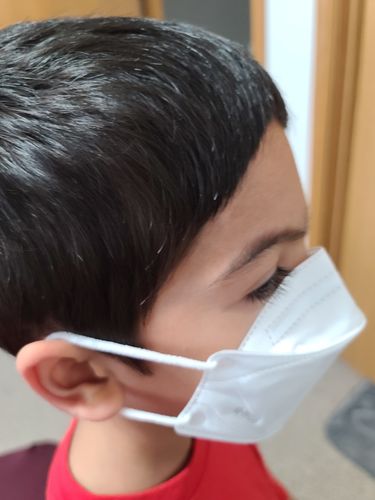 Customer photo review of [USA][ENCORE SALE] XS-SIZE SOOMSHI-GO KIDS KF94