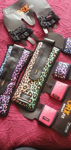 Customer photo review of Tobilleras con Peso Print Happy Ankle Weight