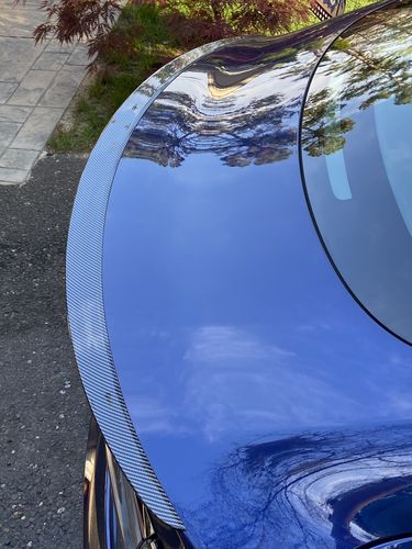 Customer photo review of Carbon Fiber Performance Spoiler for Tesla Model 3