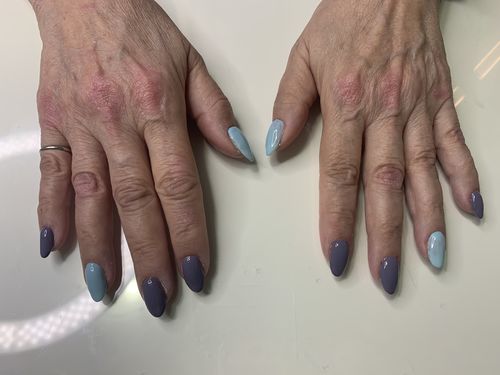 Customer photo review of Classic Elegance Gel Polish Collection