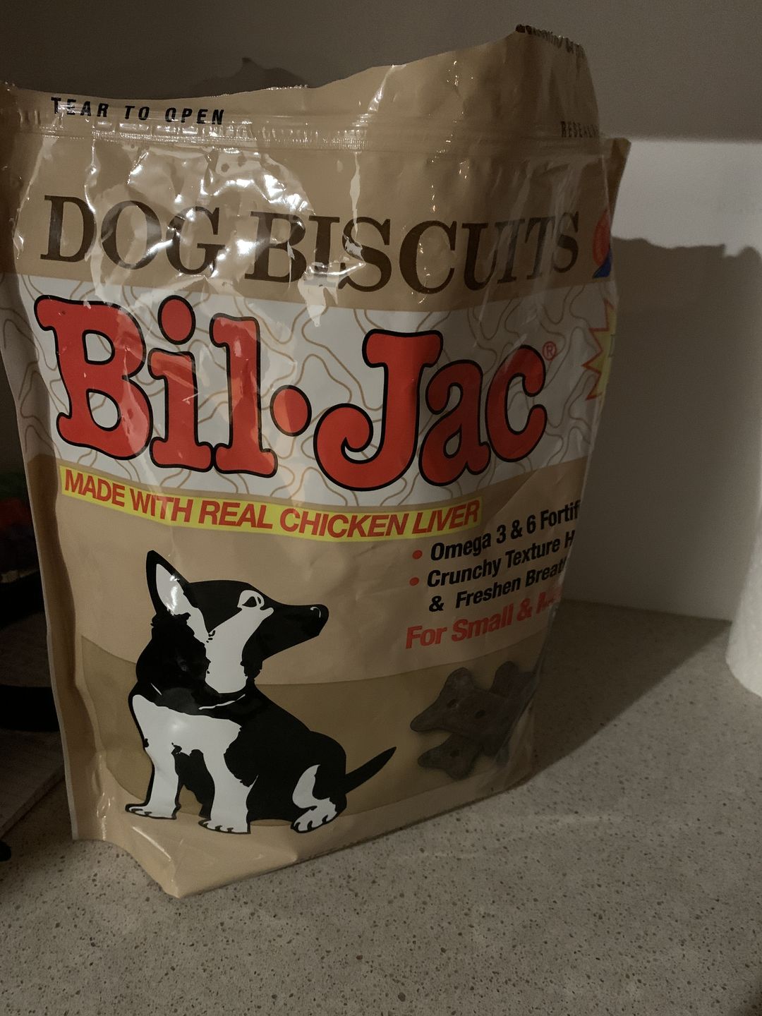 Customer photo review of Bil-Jac Dog Biscuits - Large