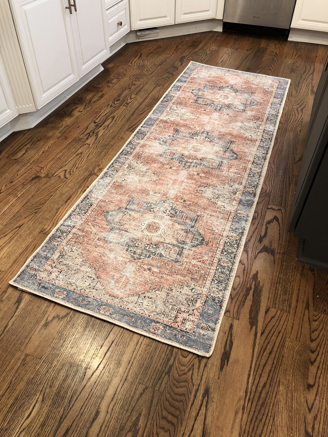 Customer photo review of Distressed Vintage Cezanne Terracotta Sky Runner