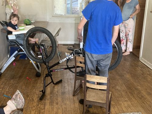 Customer photo review of Defendant Pro BMX Bike - 22"