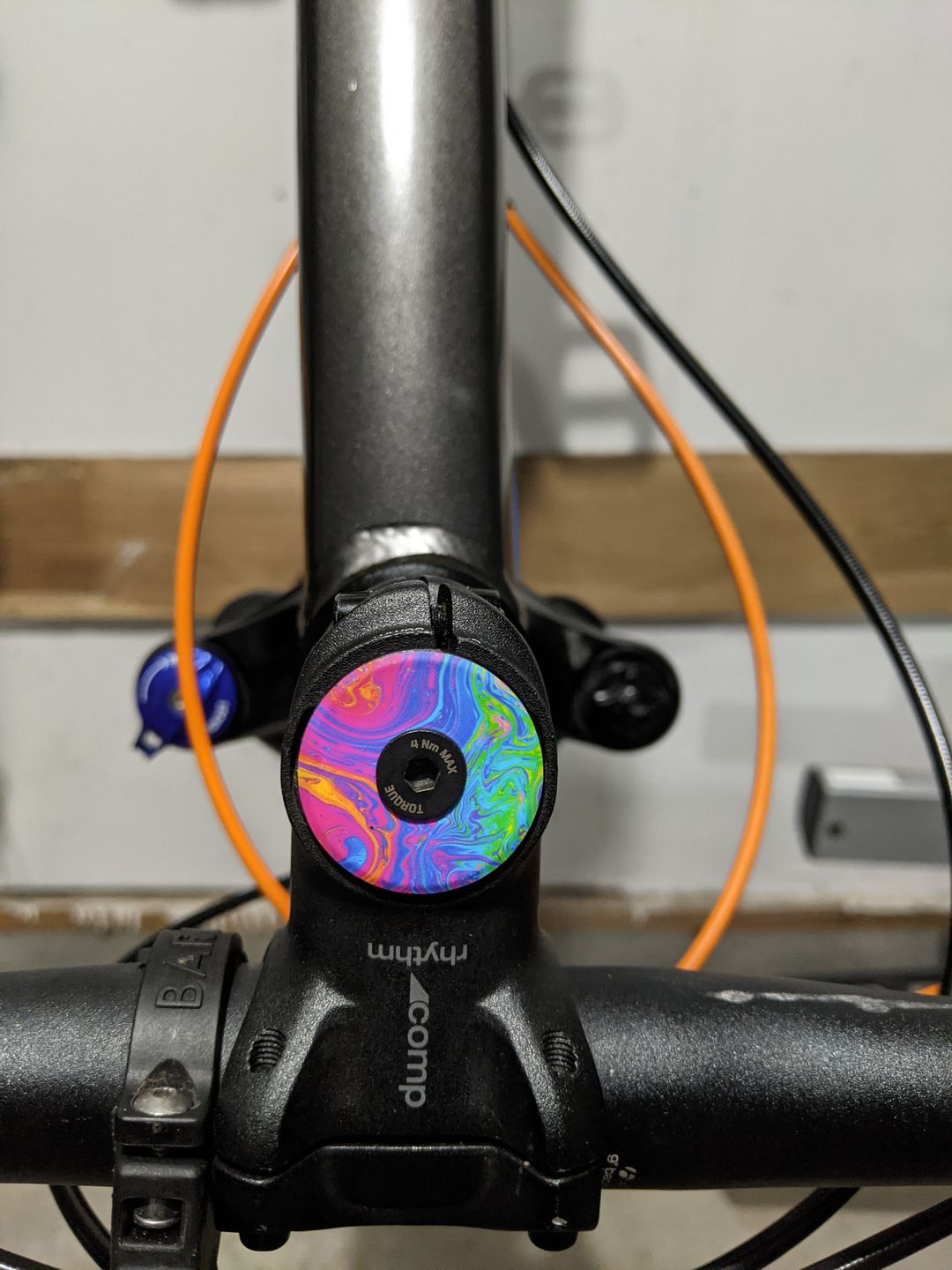 Customer photo review of Oil Slick Topcap