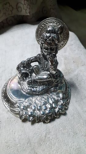 Customer photo review of German Silver Krishna