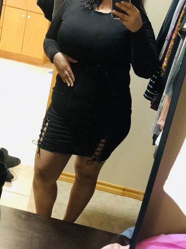 Customer photo review of Smoothing Bodysuit with Thong 8052