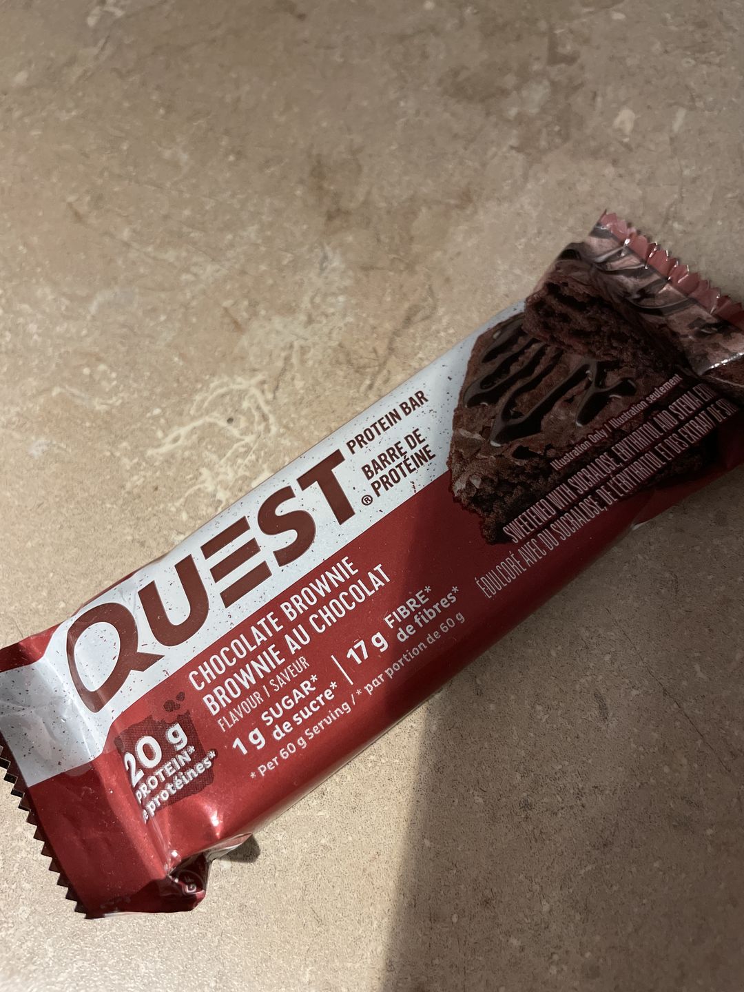 Customer photo review of Quest - Barres protéinées 60g
