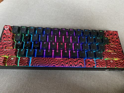 Customer photo review of Ghost A1 - PEWDIEPIE Wireless Gaming Keyboard
