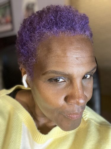 Customer photo review of Get Hued - Purple Rain