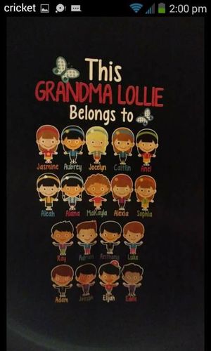Customer photo review of "Grandma Belongs To..."