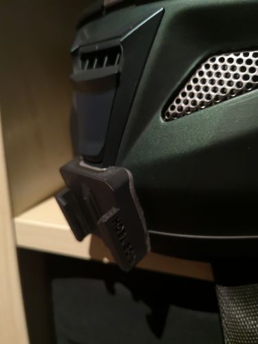 Customer photo review of HJC RPHA-11 Camera Mount