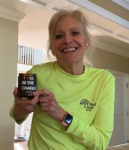 Customer photo review of BE THE CHANGE: Spiced Honey Soy Candle