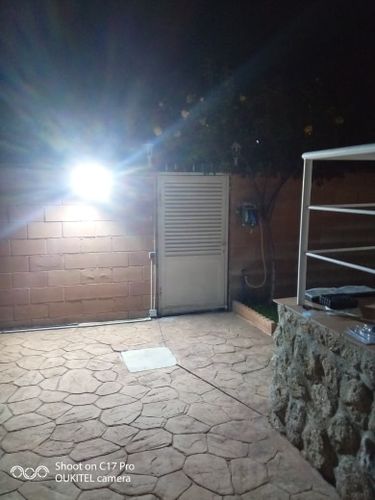 Customer photo review of Focos LED Solares con sensor (PACK DE 2)