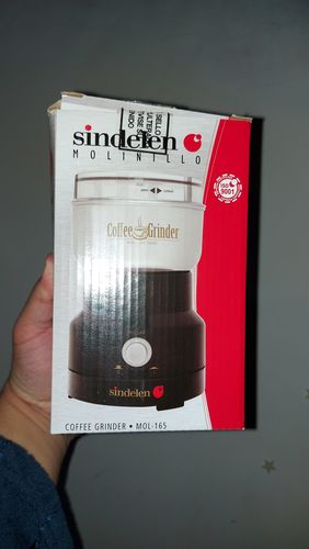 Customer photo review of Molinillo Eléctrico Sindelen 12 Tazas