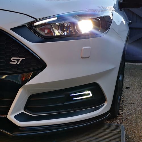 Customer photo review of Focus ST MK3.5 "PREDATOR” Style Fog Light Armour