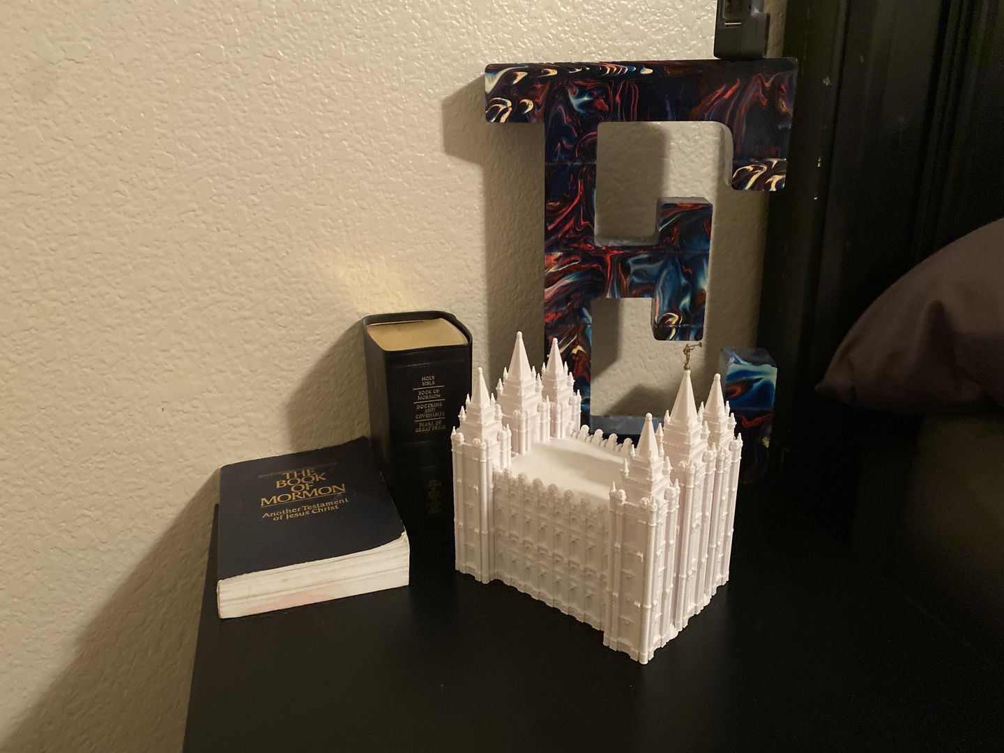 Customer photo review of Salt Lake Temple Replica Statue