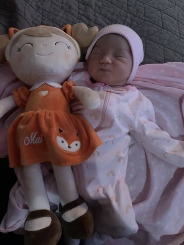 Customer photo review of NEW - Personalized Kitty Spring Girl with Gift Bag - Easter Special