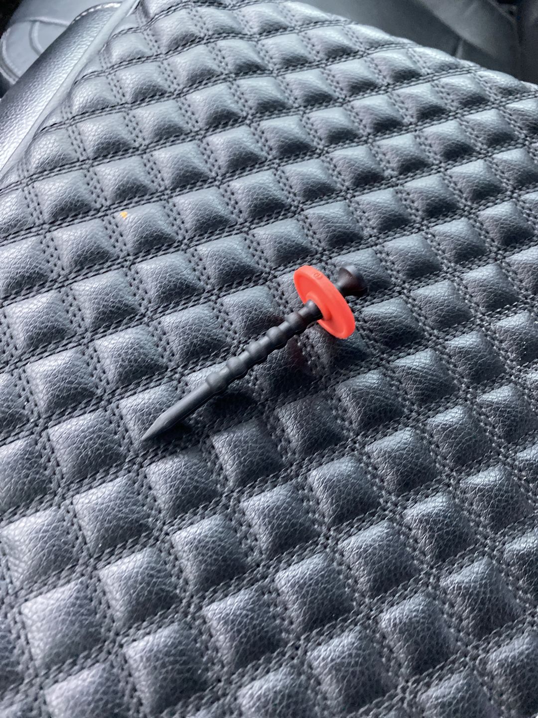Customer photo review of Telos Premium Golf Tees
