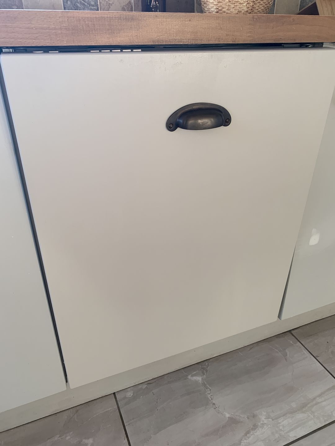 Customer photo review of Classic Aged Bronze Cupboard Handles