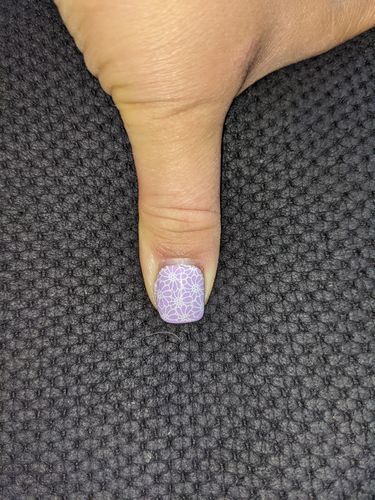 Customer photo review of Makartt Gel Nail Polish Kit Pastel Gel Polish 8ML P-105