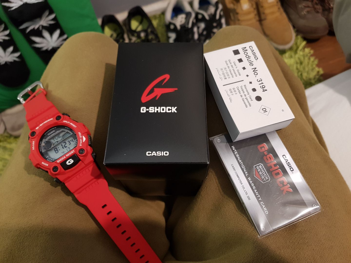 Customer photo review of Reloj Casio G-Shock Vintage G-7900A-4DR Rojo "G-7900 Series"