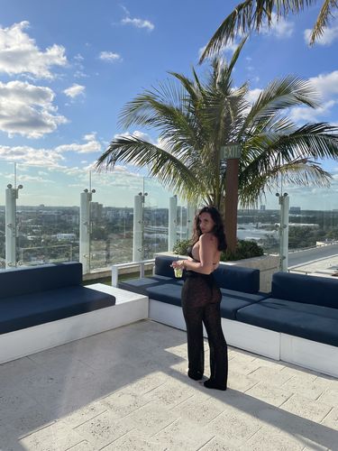 Customer photo review of The Cleo Pant / Black