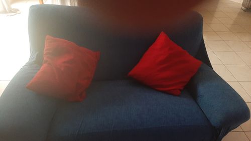 Customer photo review of Housse De Canapé - Extensible Bleusaint