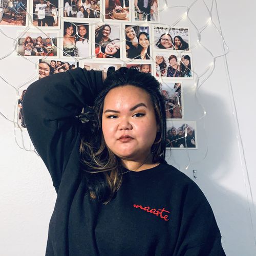 Customer photo review of Maarte Embroidered Sweatshirt