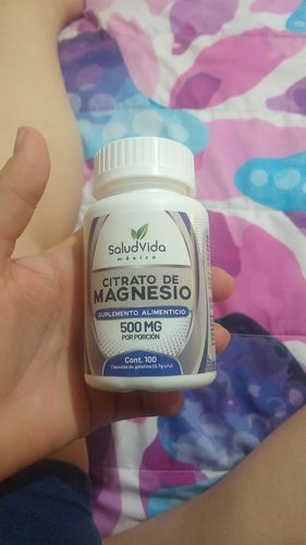 Customer photo review of Citrato de Magnesio 500mg