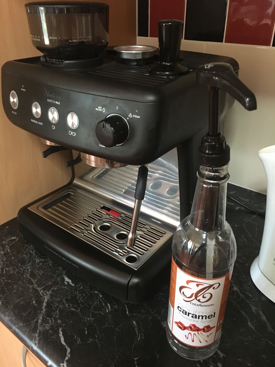 Customer photo review of Syrup Pump for 750mL Bottle
