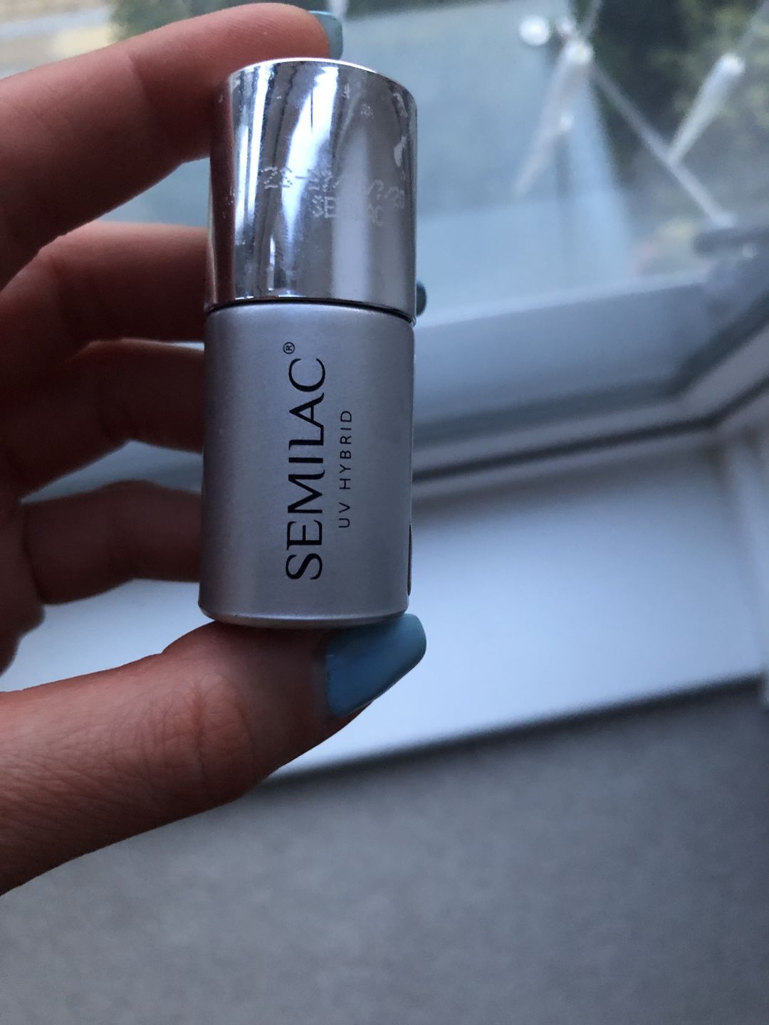 Customer photo review of Semilac Fiber Base UV Gel Polish 7 ml