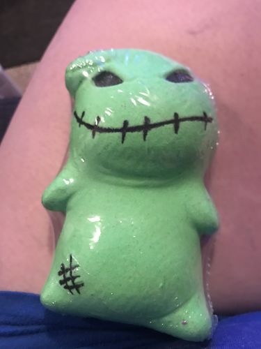Customer photo review of Boogyman Bath Bomb