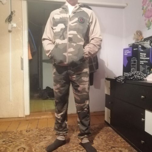 Customer photo review of Camouflage Tracksuit Sets