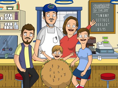 Customer photo review of Personalized Bob’s Burgers Custom Portrait