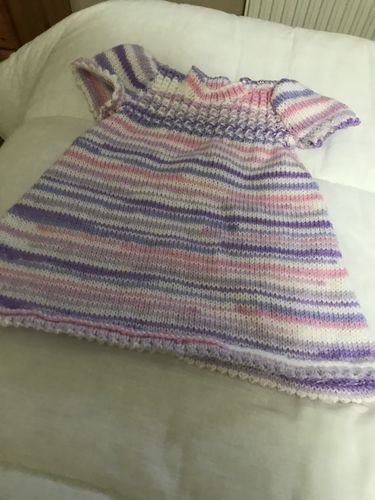 Customer photo review of Baby Mystery Knitting Box
