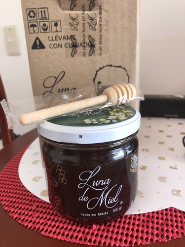 Customer photo review of Miel Multifloral Orgánica con Eucalipto