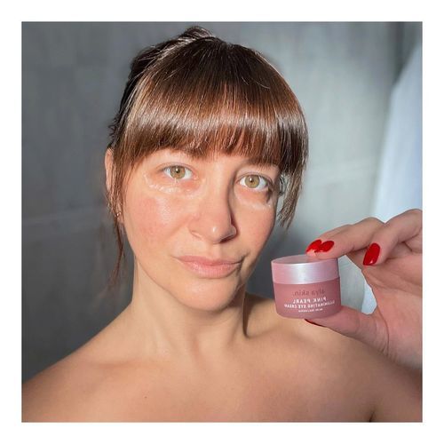 Customer photo review of Pink Pearl Illuminating Eye Cream