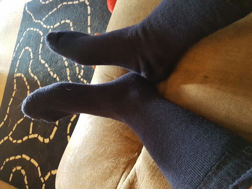 Customer photo review of J.B.Field's Best Wool Winter Socks (Assorted 3PK)