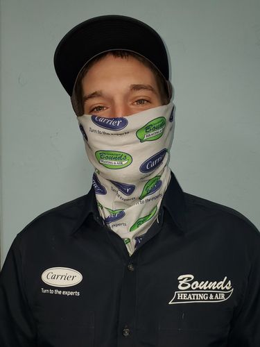 Customer photo review of Custom Neck Gaiters (Quantity 100-499 units)