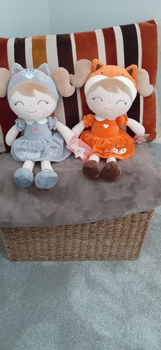 Customer photo review of NEW - Personalized Kitty Spring Girl with Gift Bag - Easter Special