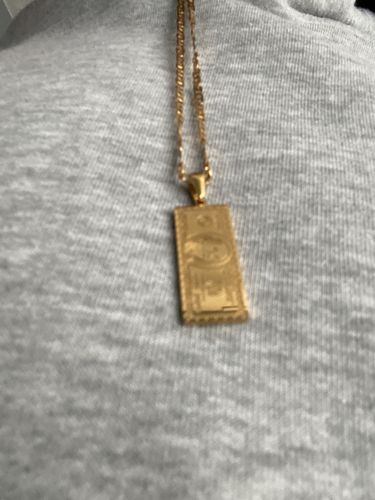 Customer photo review of Money Manifestation Necklace